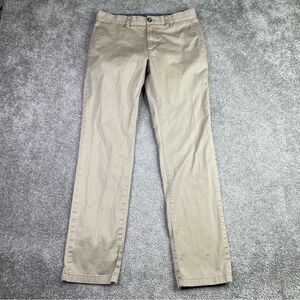 Vineyard Vines Breaker Pants Men's 30X30 Tan Twill Chino Slim Straight Preppy